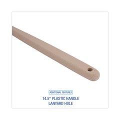 Boardwalk BWK4420 20 in. Utility Brush with Nylon Bristles - Tan/Cream