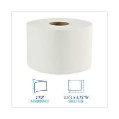 Boardwalk 2-Ply OptiCore Green Xtra Septic Safe Controlled Bath Tissue - White (36/Carton)