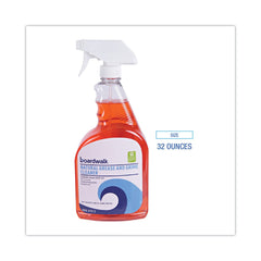 Boardwalk 32 oz. Spray Bottle Green Natural Grease and Grime Cleaner