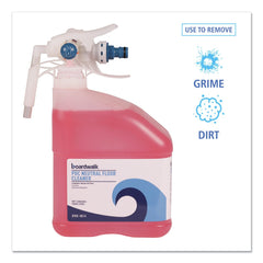 Boardwalk 3 L Bottle PDC Neutral Floor Cleaner - Tangy Fruit Scent (2/Carton)
