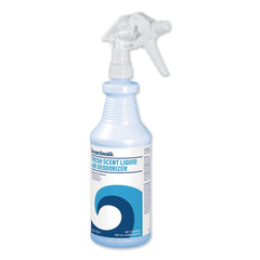 Boardwalk DO1406-12ESSN 32 oz. Spray Bottle RTU Liquid Air Deodorizer - Fresh Scent (12/Carton)