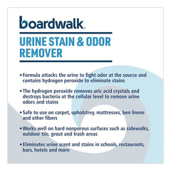 Boardwalk 32 oz Urine Stain and Odor Remover - Fresh Mint Scent (12/Carton)