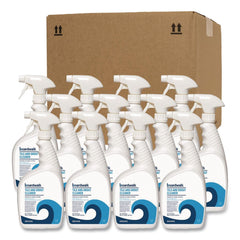 Boardwalk 32 oz Tile and Grout Cleaner - Minted Evergreen Scent (12/Carton)