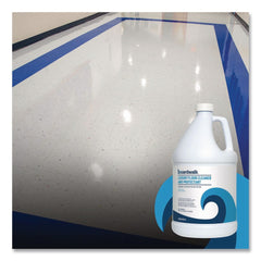 Boardwalk 1 Gallon Luxury Floor Cleaner and Protectant - Lemon Scent (4/Carton)