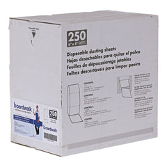 Boardwalk 250 Sheets/Roll TrapEze 8 in. x 125 ft. Disposable Dusting Sheets - White