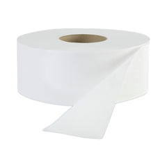 Boardwalk B6111 3-1/2 in. x 2000 ft. JRT Jr. 1-Ply Bath Tissue - Jumbo, White (12/Carton)