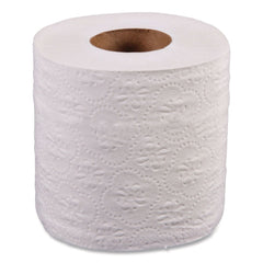 Boardwalk 2-Ply Standard Septic Safe 4 in. x 3 in. Toilet Tissue - White (96/Carton)