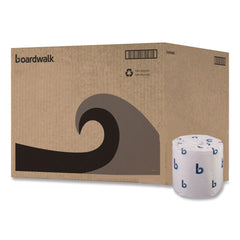 Boardwalk 2-Ply Standard Septic Safe 4 in. x 3 in. Toilet Tissue - White (96/Carton)