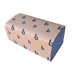 Boardwalk 9.05 x 10 Windshield Paper Towels - Blue (9/Carton)