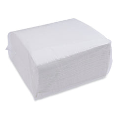 Boardwalk 17 in. x 17 in. 1-Ply Dinner Napkin - White (3000/Carton)