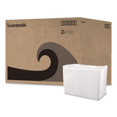Boardwalk 12 in. x 12 in. 1-Ply 1/4-Fold Lunch Napkins - White (6000/Carton)