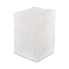 Boardwalk 12 in. x 12 in. 1-Ply 1/4-Fold Lunch Napkins - White (6000/Carton)
