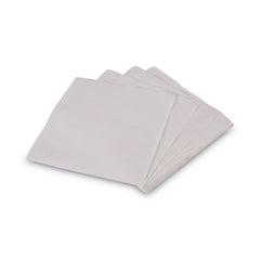Boardwalk 12 in. x 12 in. 1-Ply 1/4-Fold Lunch Napkins - White (6000/Carton)