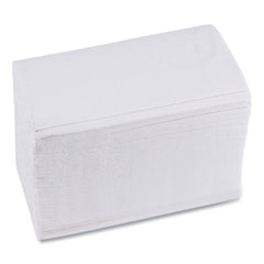 Boardwalk 15 in. x 17 in. 2-Ply 1/8-Fold Dinner Napkins - White (10/Carton)