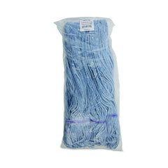 Boardwalk BWK903BL Loop-End Cotton with Scrub Pad Mop Head - Large (12/Carton)