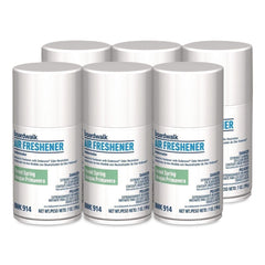 Boardwalk 7 oz Metered Air Freshener Refill - Forest Spring (6/Carton)