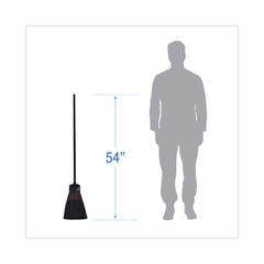 Boardwalk 54 in. Wood Handle Maid Broom with Plastic Bristles (1 Dozen)