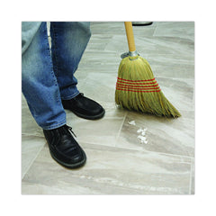 Boardwalk BWK926YCT 56 in. Yucca/Corn Fiber Bristles Parlor Broom - Natural (12/Carton)