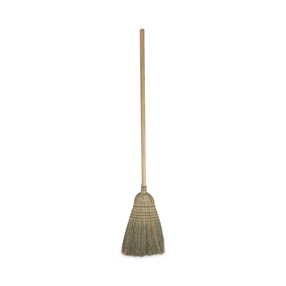 Boardwalk 12/Carton 56 in. Warehouse Broom, Corn Fiber Bristles - Natural