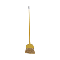 Boardwalk 53 in. Handle Poly Bristle Angler Broom - Yellow (1-Dozen)