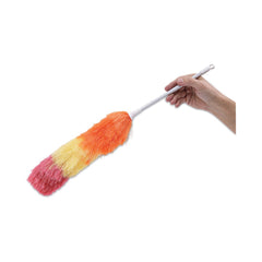 Boardwalk BWK9441 Polywool Duster with 20 in. Plastic Handle - Assorted Colors