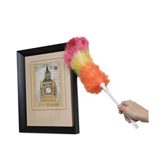 Boardwalk BWK9441 Polywool Duster with 20 in. Plastic Handle - Assorted Colors