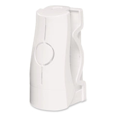 Boardwalk 2.62 in. x 2.75 in. x 5.5 in. Solid Air Freshener Dispenser - White