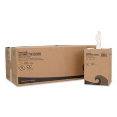 Boardwalk 10.63 in. x 20.47 in. Automotive Shop Towels - Unscented White (8-Boxes/Carton)