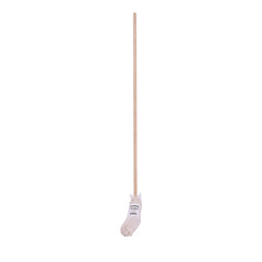 Boardwalk #16 White Cotton Head 50 in. Wood Handle Cotton Deck Mop (12/Carton)