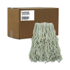 Boardwalk #32 Cut-End Cotton Mop Head - White (12/Carton)