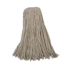 Boardwalk 32 oz. 4-Ply Cut-End Cotton Mop Head - White (12/Carton)