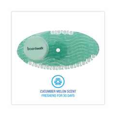 Boardwalk 60/Box Cucumber Melon Curve Air Freshener - Green
