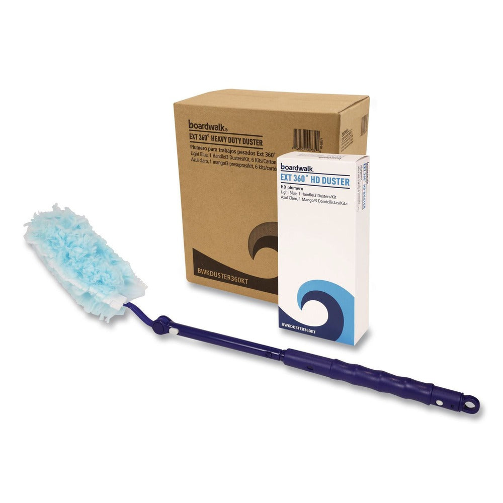Boardwalk Extension 360-Degree 18 in. to 36 in. HD Duster Kit (6-Kits/Carton)