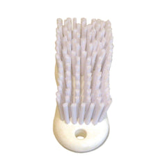 Boardwalk 6 in. Handle 6 in. Brush Polypropylene Bristles Scrub Brush - White