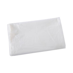 Boardwalk Z6640VNK 33 in. x 40 in. 33 gal. 16 mic High Density Industrial Can Liners Flat Pack - Natural (200/Carton)