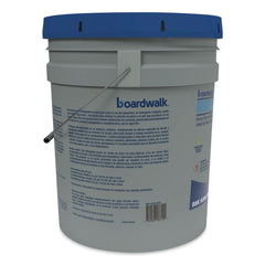 Boardwalk 40 lbs. Pail Low Suds Industrial Powder Laundry Detergent - Fresh Lemon Scent