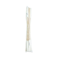 Boardwalk BWK112R 12 oz. White Rayon Head 48 in. Oak Wood Handle Deck Mops (6/Pack)