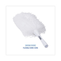 Boardwalk BWKMICRODUSTER 23 in. Washable MicroFeather Duster - White