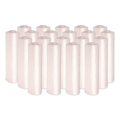 Boardwalk Z6037XNKR01 30 in. x 37 in. 30 Gallon 16 mic High Density Industrial Coreless Roll Can Liners - Natural (500/Carton)