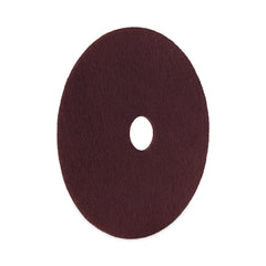 Boardwalk 16 in. Diameter Deep Scrub Pads - Maroon (10/Carton)