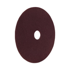 Boardwalk 20 in. Diameter Deep Scrub Pads - Maroon (10/Carton)