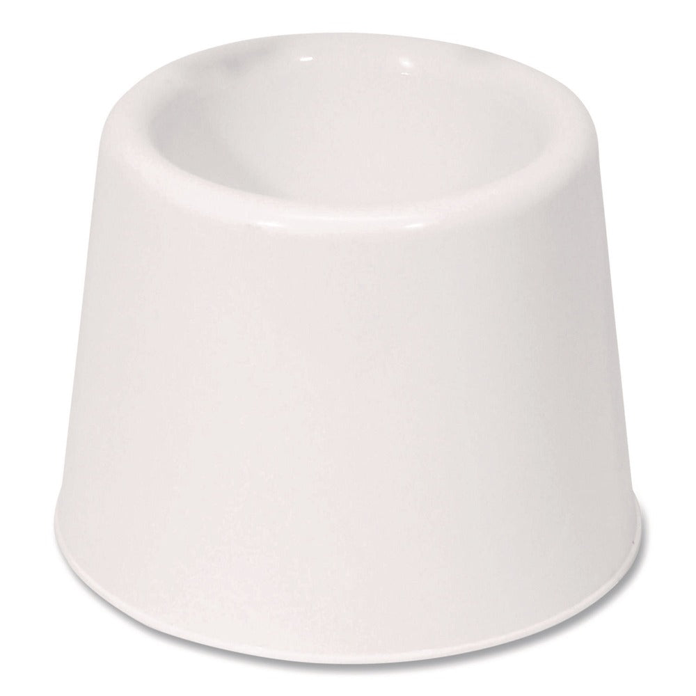 Boardwalk Caddy For Spiral Bowl Brush - White
