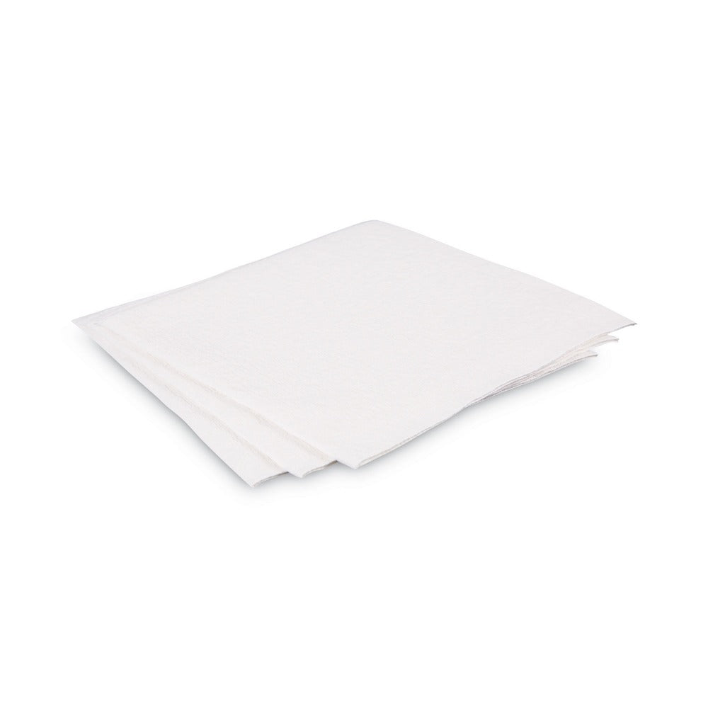 Boardwalk 12 in. x 13 in. DRC Wipers - White (90 Bag, 12 Bags/Carton)