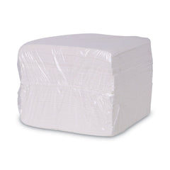 Boardwalk 12 in. x 13 in. DRC Wipers - White (90 Bag, 12 Bags/Carton)
