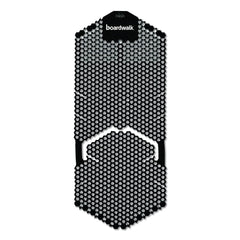 Boardwalk 5.22 oz Vertical Urinal Screen - Midnight Coast Scent/Black (6/Carton)