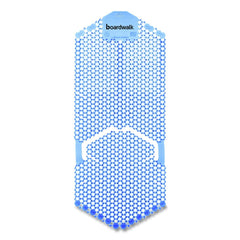 Boardwalk TSU-P-006I006I-06-AAS80 5.22 oz Vertical Urinal Screen - Cotton Blossom Scent/Blue (6/Carton)