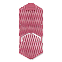 Boardwalk 5.22 oz Vertical Urinal Screen - Spiced Apple Scent/Red (6/Carton)