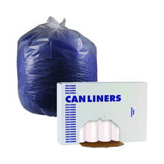 Boardwalk Z4833RNKR01 16 Gallon 6 mic 24 in. x 33 in. Perforated Roll High-Density Can Liners - Natural (50 Bags/Roll, 20 Rolls/Carton)