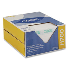 Georgia-Pacific 13 in. x 24 in. H700 Disposable Foodservice Towel - Unscented, Green/White (150/Carton)