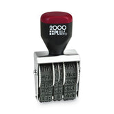 COSCO 2000PLUS 1.38 in. x 0.19 in. 6-Year Traditional Date Stamp